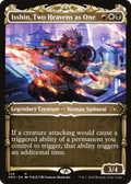 Isshin, Two Heavens as One (Showcase) (NEO-328) - Kamigawa: Neon Dynasty: (Showcase)