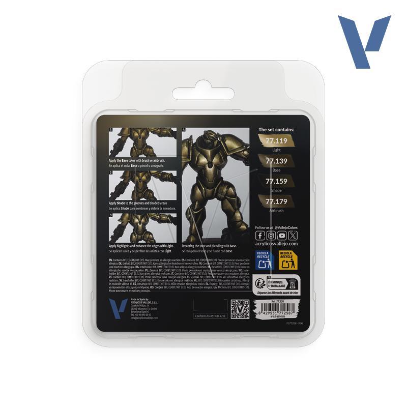 Vallejo: Aged Metal Paint Set
