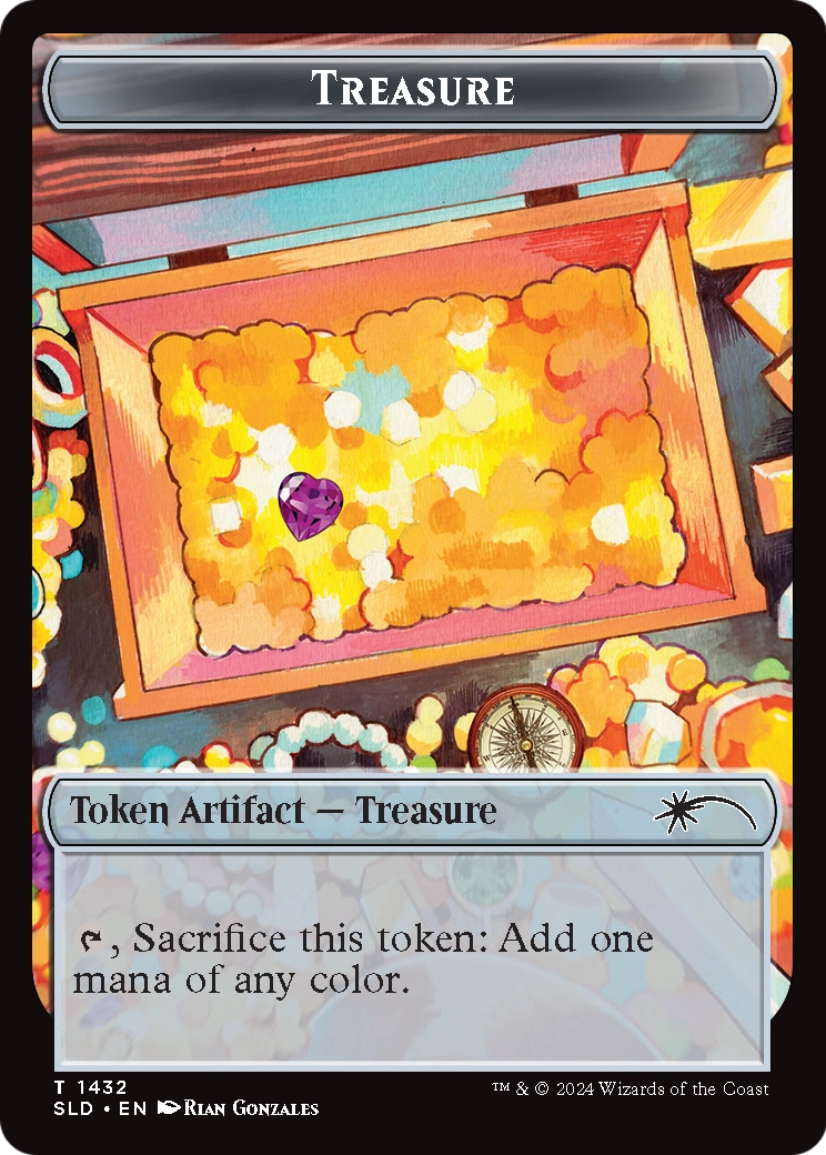 Treasure Token (1432) (SLD-1432) - Secret Lair Drop