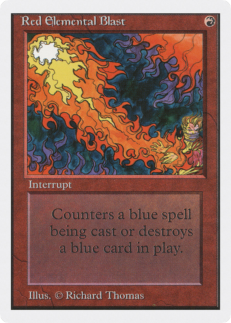 Red Elemental Blast (2ED-) - Unlimited Edition
