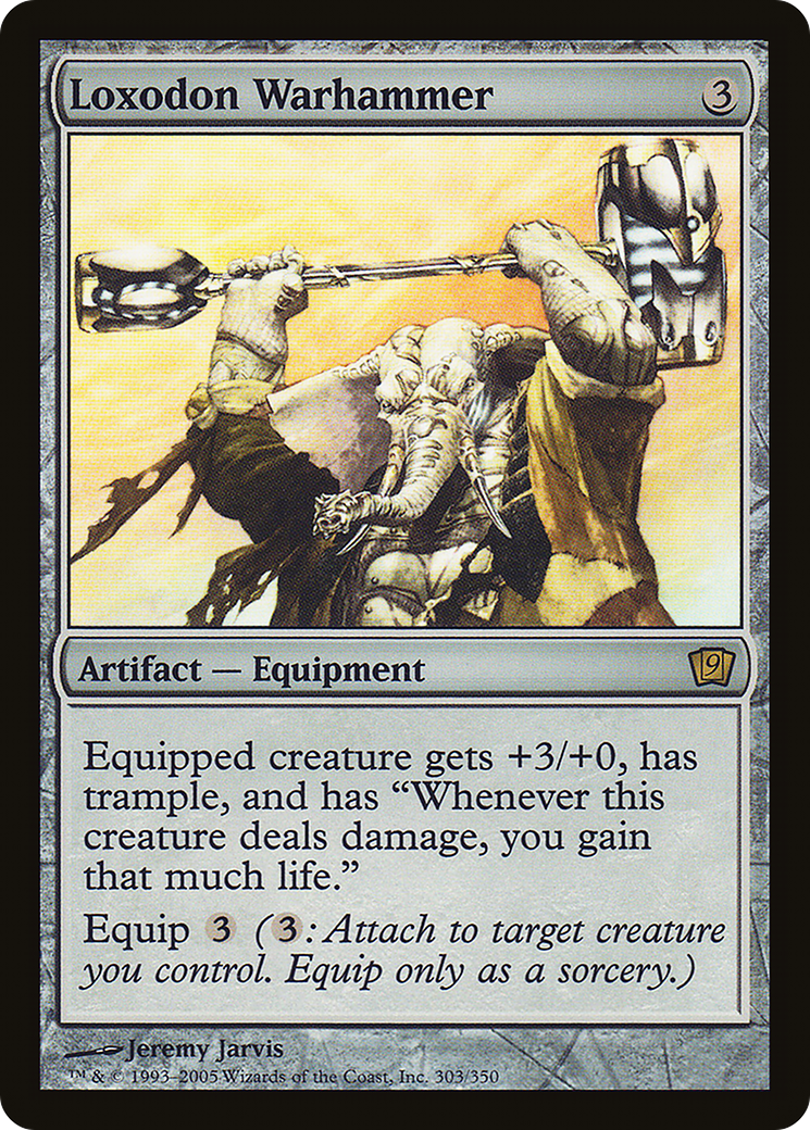 Loxodon Warhammer (9ED-303) - 9th Edition Foil