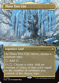 Three Tree City (Borderless) (0340) (BLB-340) - Bloomburrow