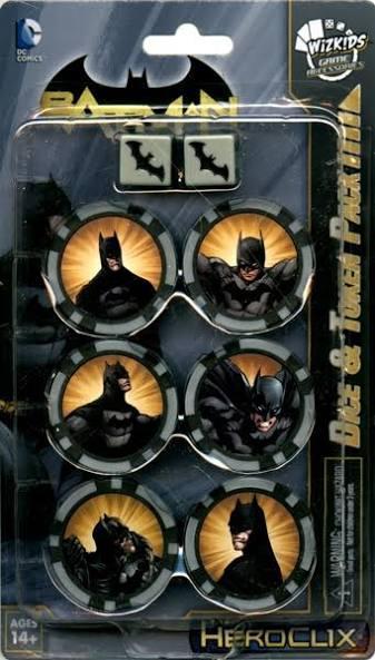 Heroclix: Batman Dice and Token Set