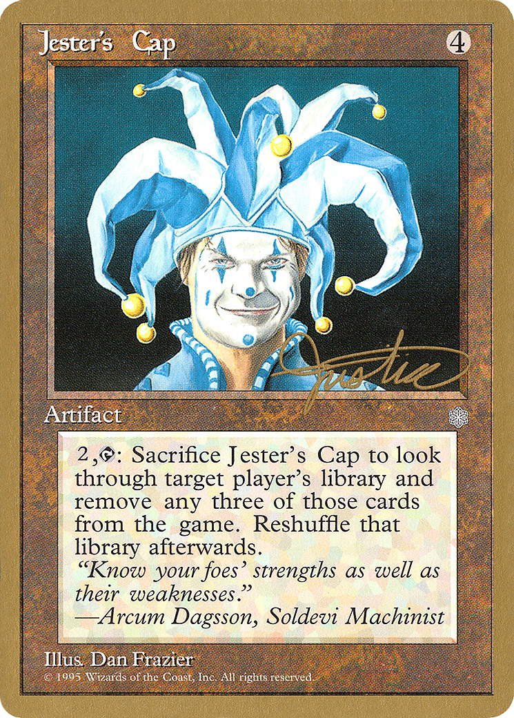 Jester's Cap - 1996 Mark Justice (ICE) (WCD-) - Pro Tour Collector Set