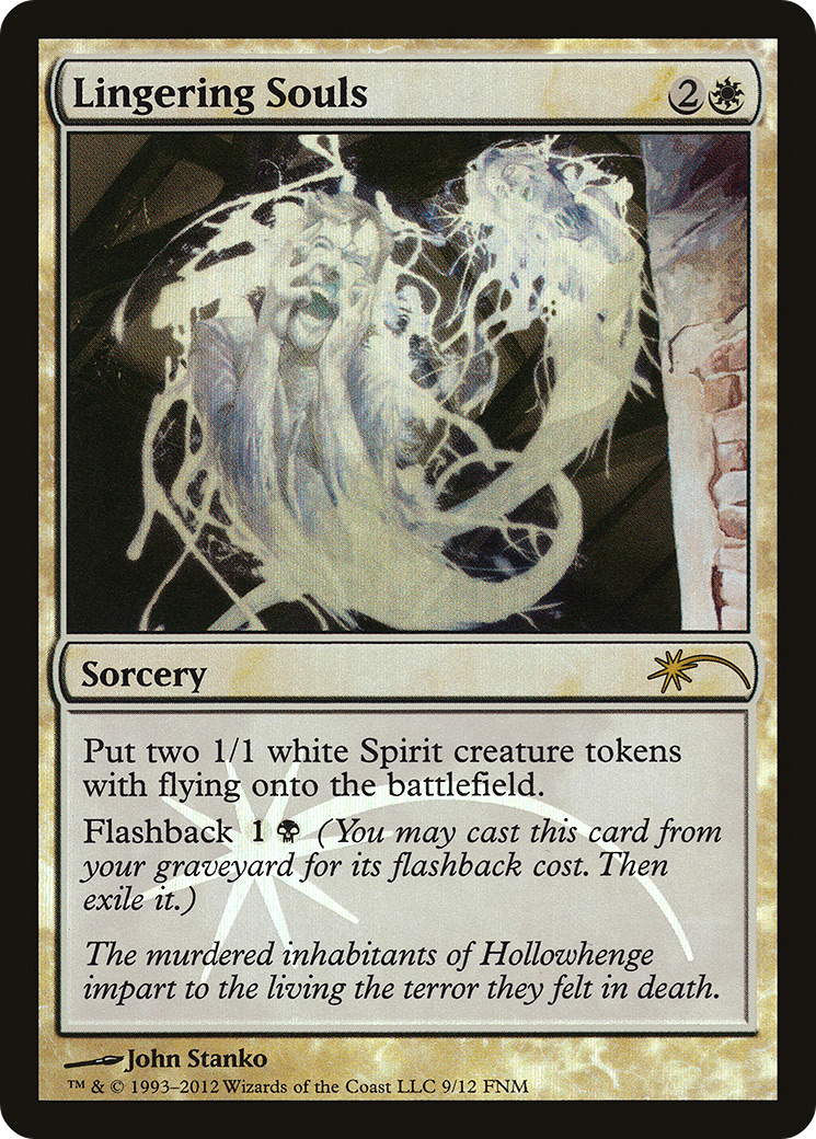 Lingering Souls (FNM-009) - Friday Night Magic 2012 Foil