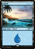 Island (102) (Bob Ross) (SLD-102) - Secret Lair Drop Foil