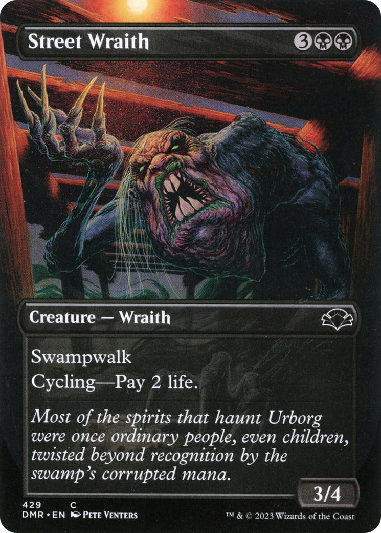 Street Wraith (Borderless) (DMR-429) - Dominaria Remastered