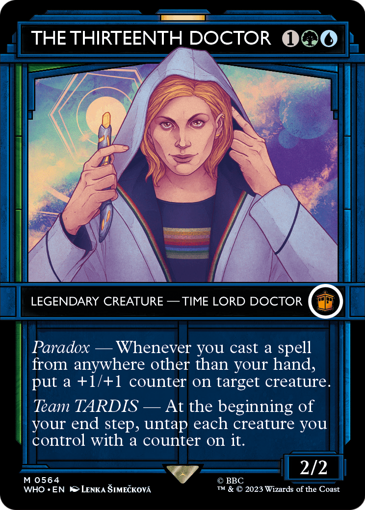 The Thirteenth Doctor (Showcase) (WHO-564) - Doctor Who: (Showcase) (Borderless)