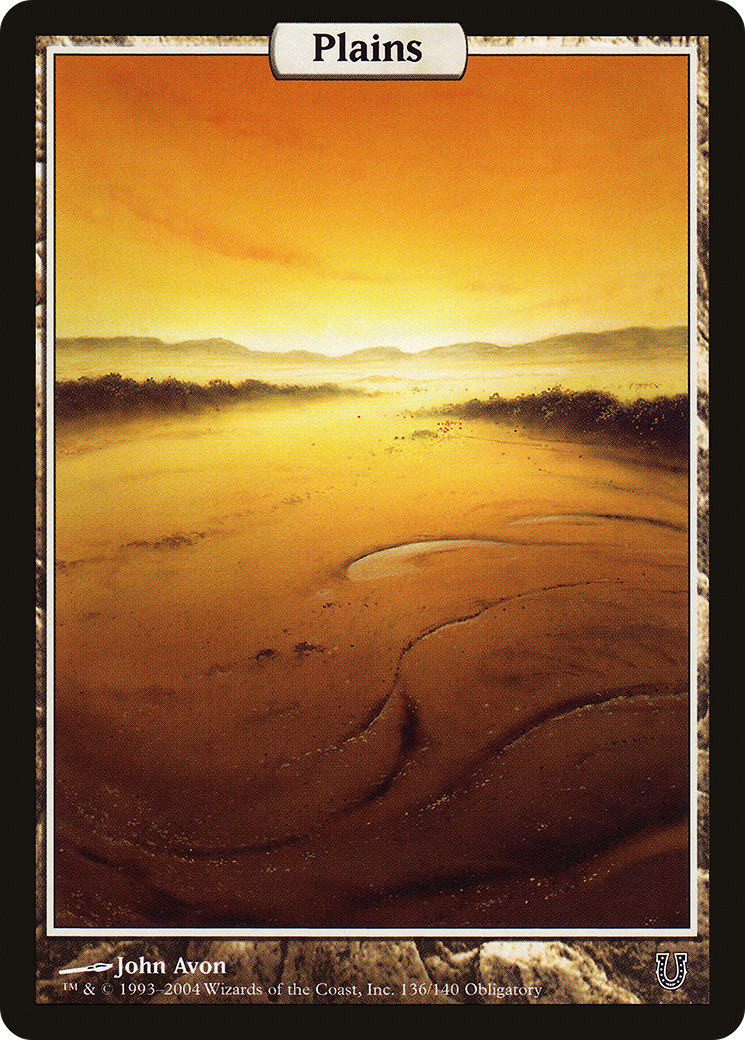Plains - Full Art (UNH-136) - Unhinged Foil