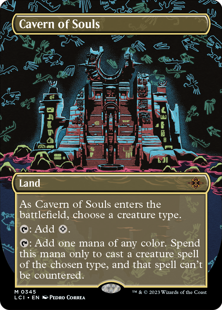 Cavern of Souls (0345) (Borderless) (LCI-345) - The Lost Caverns of Ixalan