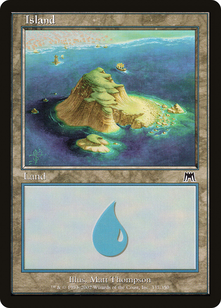 Island (337) (ONS-337) - Onslaught Foil