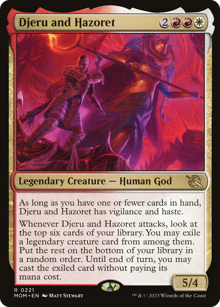 Djeru and Hazoret (MOM-221) - March of the Machine