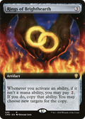 Rings of Brighthearth (Extended Art) (CMR-698) - Commander Legends: (Extended Art)