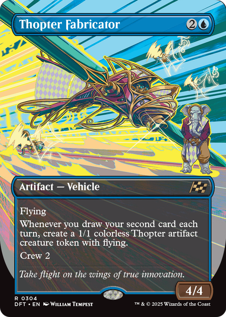 Thopter Fabricator (Borderless) (DFT-304) - Aetherdrift