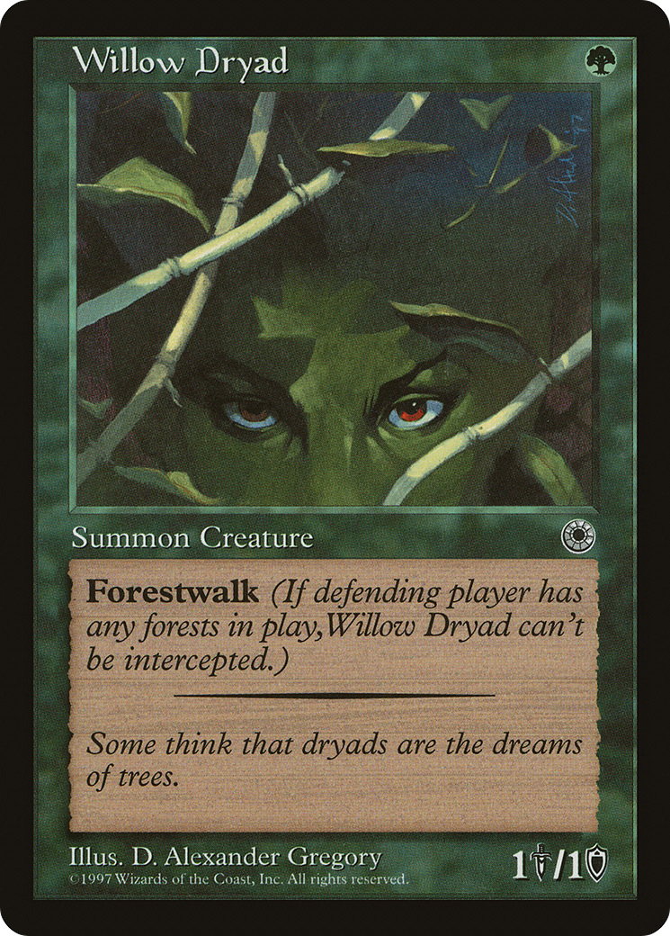 Willow Dryad (POR-) - Portal