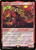 Kharn the Betrayer (Surge Foil) (40K-079) - Warhammer 40,000 Commander Foil