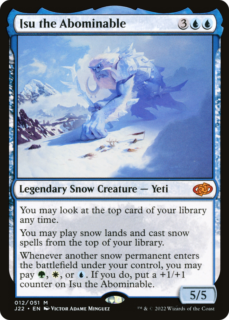 Isu the Abominable (J22-012) - Jumpstart 2022: (snow)