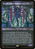 Braids, Arisen Nightmare (Textured Foil) (DMU-329) - Dominaria United: (Showcase) Foil