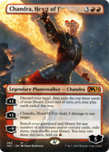 Chandra, Heart of Fire (Borderless) (M21-283) - Core Set 2021