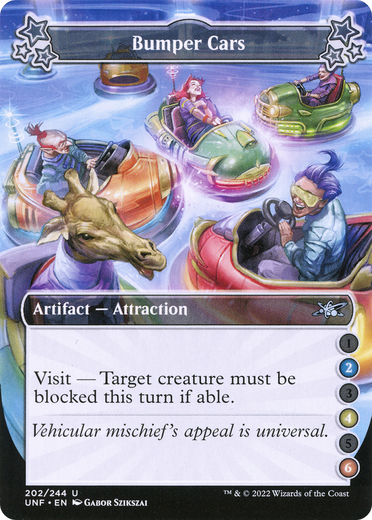 Bumper Cars (2-4-6) (UNF-202) - Unfinity Foil