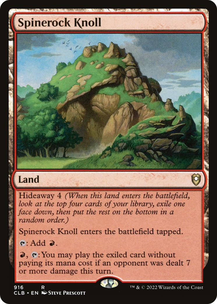 Spinerock Knoll (CLB-916) - Commander Legends: Battle for Baldur's Gate