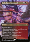 Kolaghan's Command (Borderless) (2X2-381) - Double Masters 2022 Foil