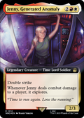 Jenny, Generated Anomaly (Extended Art) (Surge Foil) (WHO-1012) - Doctor Who: (Extended Art) Foil