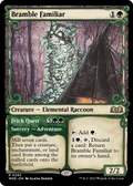 Bramble Familiar (Showcase) (WOE-283) - Wilds of Eldraine: (Showcase) Foil
