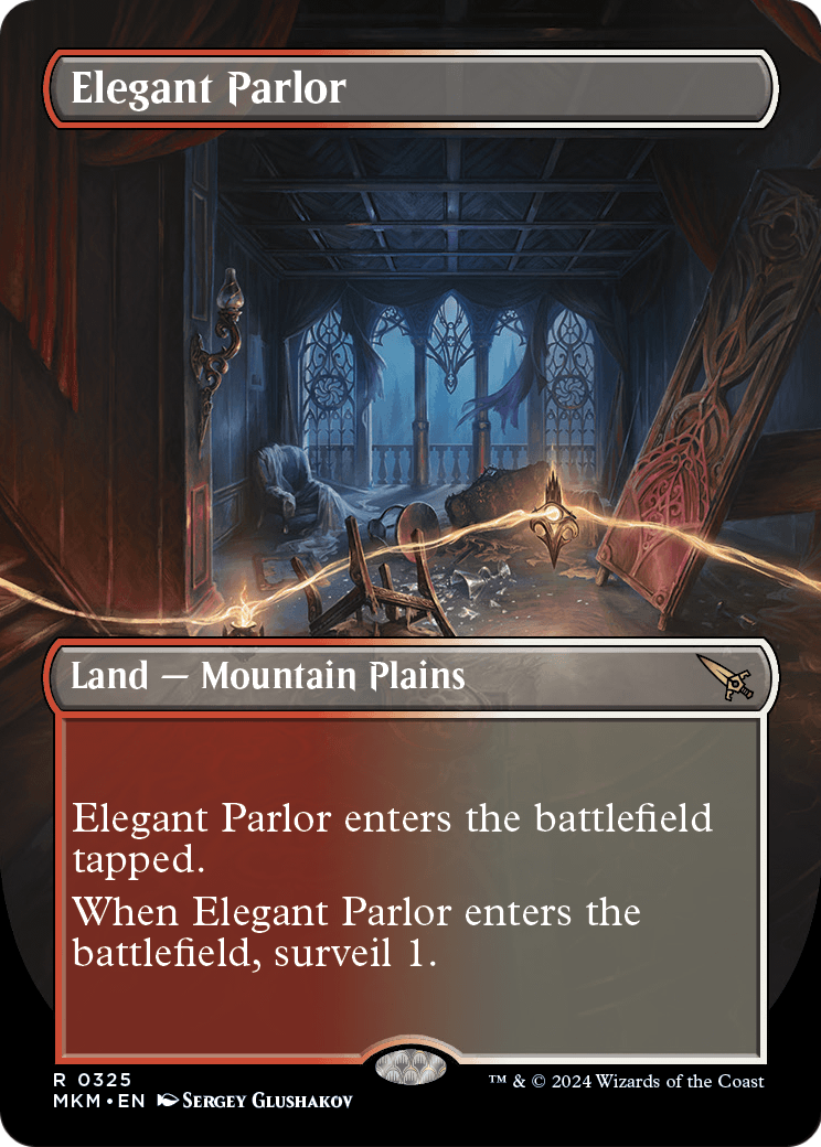 Elegant Parlor (Borderless) (MKM-325) - Murders at Karlov Manor