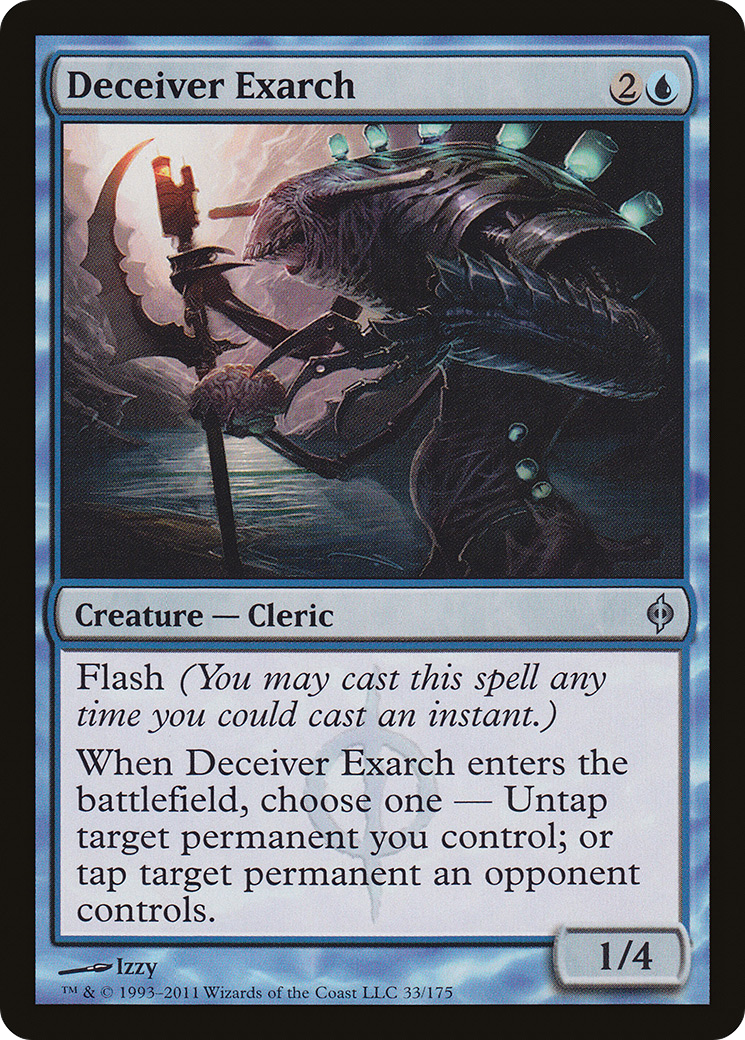 Deceiver Exarch (NPH-033) - New Phyrexia Foil