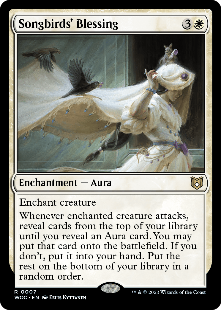 Songbirds' Blessing (WOC-007) - Wilds of Eldraine Commander
