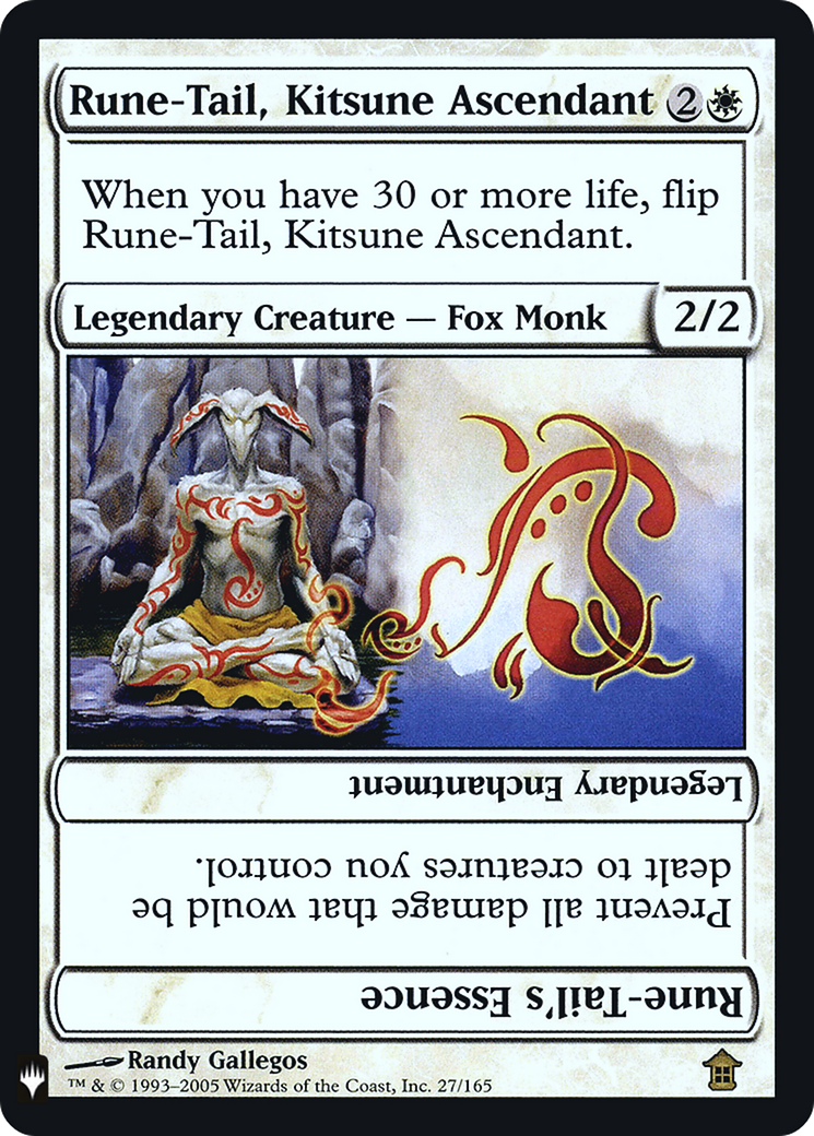 Rune-Tail, Kitsune Ascendant (LIST-SOK-27) - The List