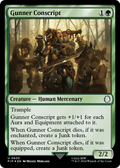 Gunner Conscript (Surge Foil) (PIP-605) - Fallout Foil