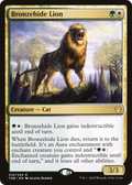 Bronzehide Lion (PPTHB-210) - Theros Beyond Death Promos