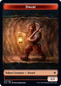 Dwarf // Food (016) Double-Sided Token (ELD-7 // 16) - Throne of Eldraine Foil