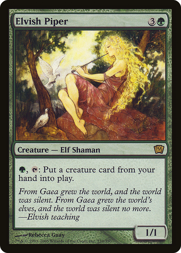 Elvish Piper (9ED-239) - 9th Edition