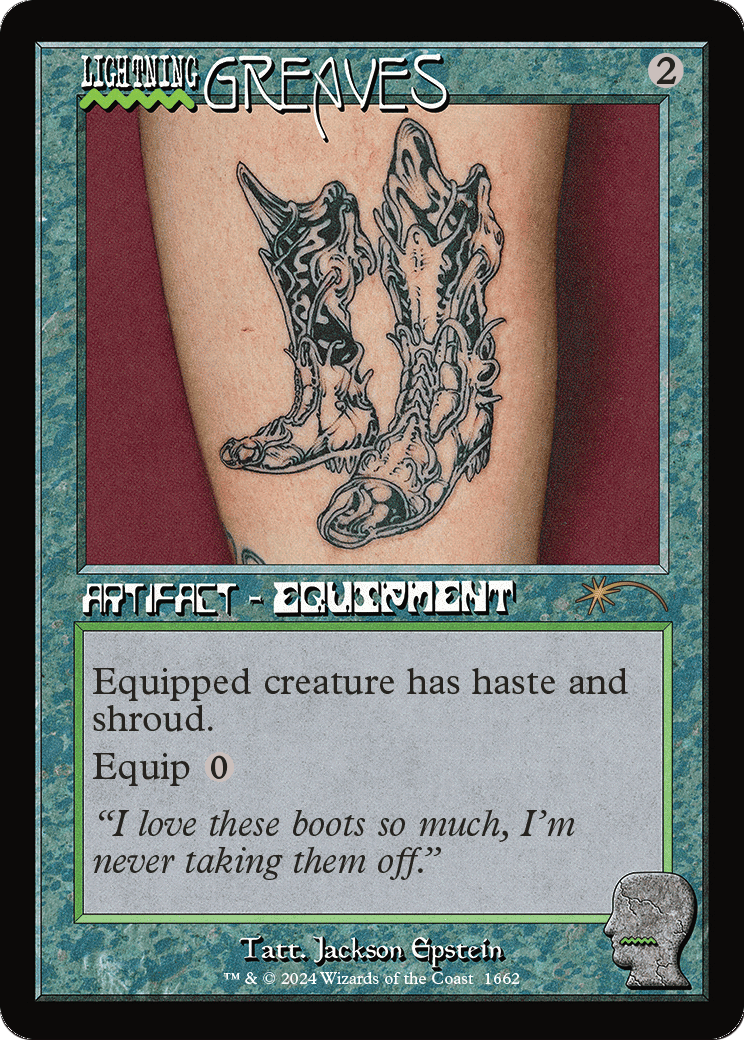Lightning Greaves (1662) (SLD-1662) - Secret Lair Drop