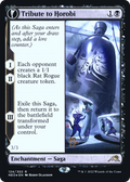 Tribute to Horobi (PRE-124) - Kamigawa: Neon Dynasty Promos: (fandfc, enchantment) Foil