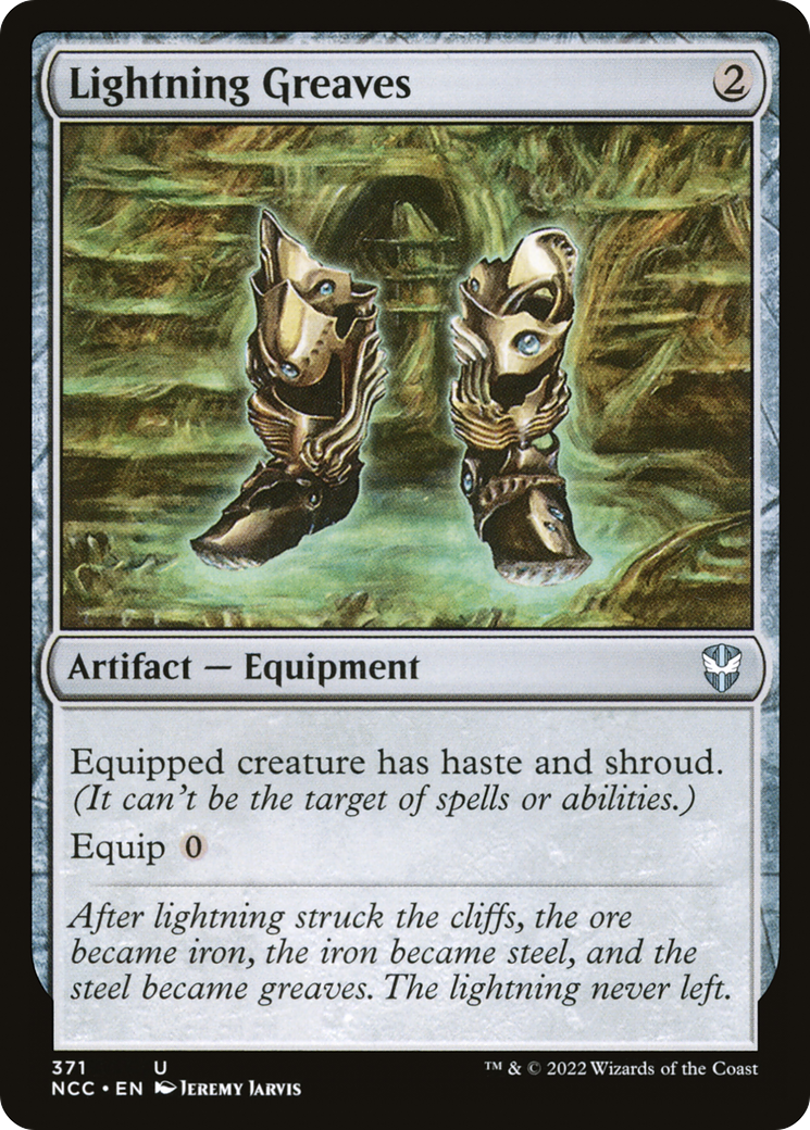 Lightning Greaves (NCC-371) - New Capenna Commander