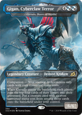 Gigan, Cyberclaw Terror - Gyruda, Doom of Depths (IKO-384) - Ikoria: Lair of Behemoths / Gigan, Cyberclaw Terror: (companion) (Borderless) Foil