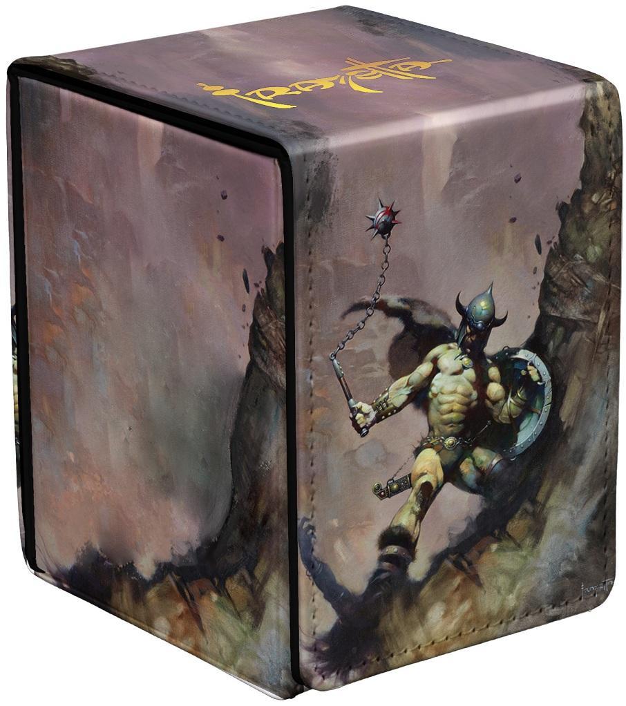 Frank Frazetta: Warrior With Ball And Chain Alcove Flip Deck Box