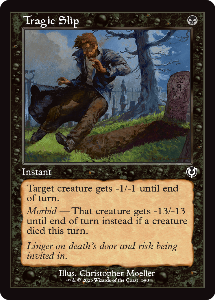 Tragic Slip (Retro Frame) (INR-390) - Innistrad Remastered