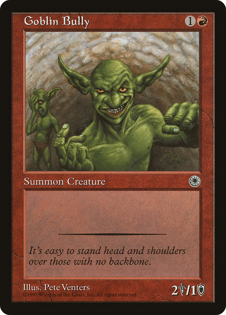 Goblin Bully (POR-) - Portal