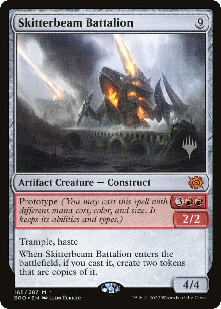 Skitterbeam Battalion (PPBRO-165) - The Brothers' War Promos Foil