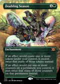 Doubling Season (Borderless) (2XM-350) - Double Masters Foil