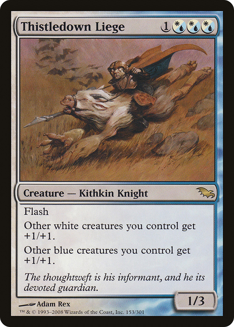Thistledown Liege (SHM-153) - Shadowmoor Foil