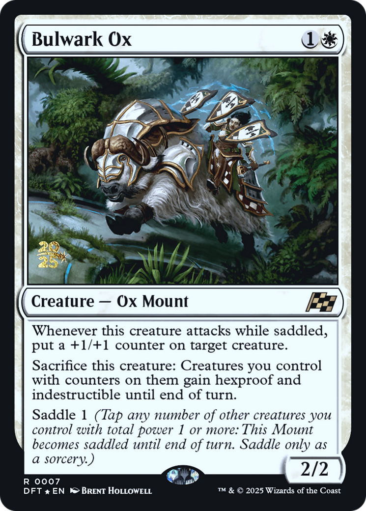 Bulwark Ox (PRE-007) - Prerelease Cards Foil