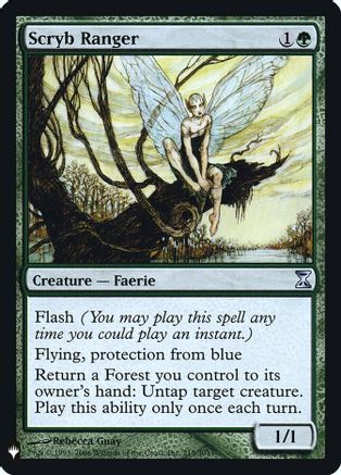 Scryb Ranger (LIST-215) - The List Reprints