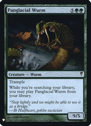 Panglacial Wurm (LIST-116) - The List Reprints
