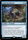 Azure Beastbinder (BLB-041) - Bloomburrow Foil